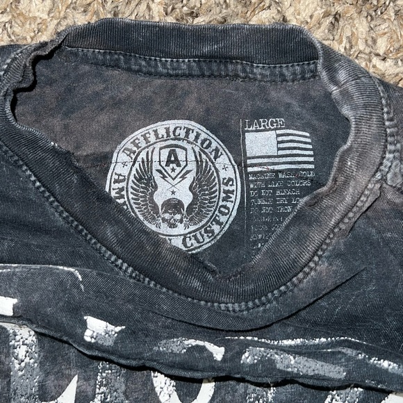 Authentic Affliction T-Shirt - Men’s Large - Picture 3 of 7
